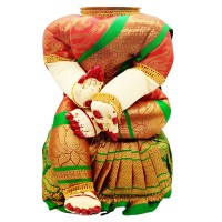 Ammavari Idol (Red Colour with Green Border) (10 Inchs)